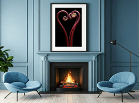              Heart of Fern" – Fine Art Photography Masterpiece        
